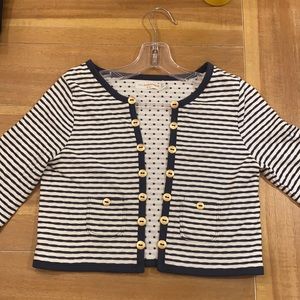 Pilcro - cropped sweater with short sleeves - XS